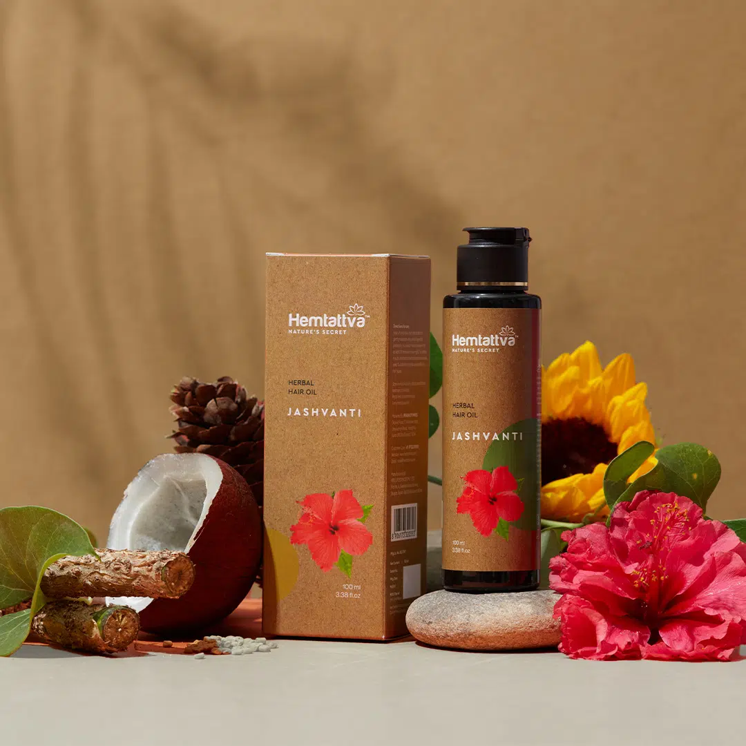 Herbal Hair Oil – Jashvanti (Hibiscus)