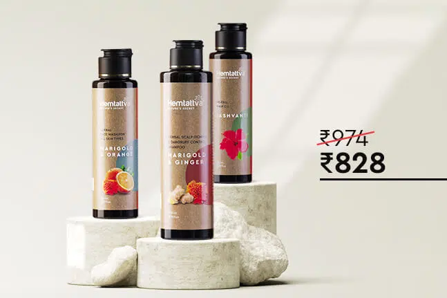 Buy Hair Oil + Shampoo + Face Wash & Get 15% off on MRP